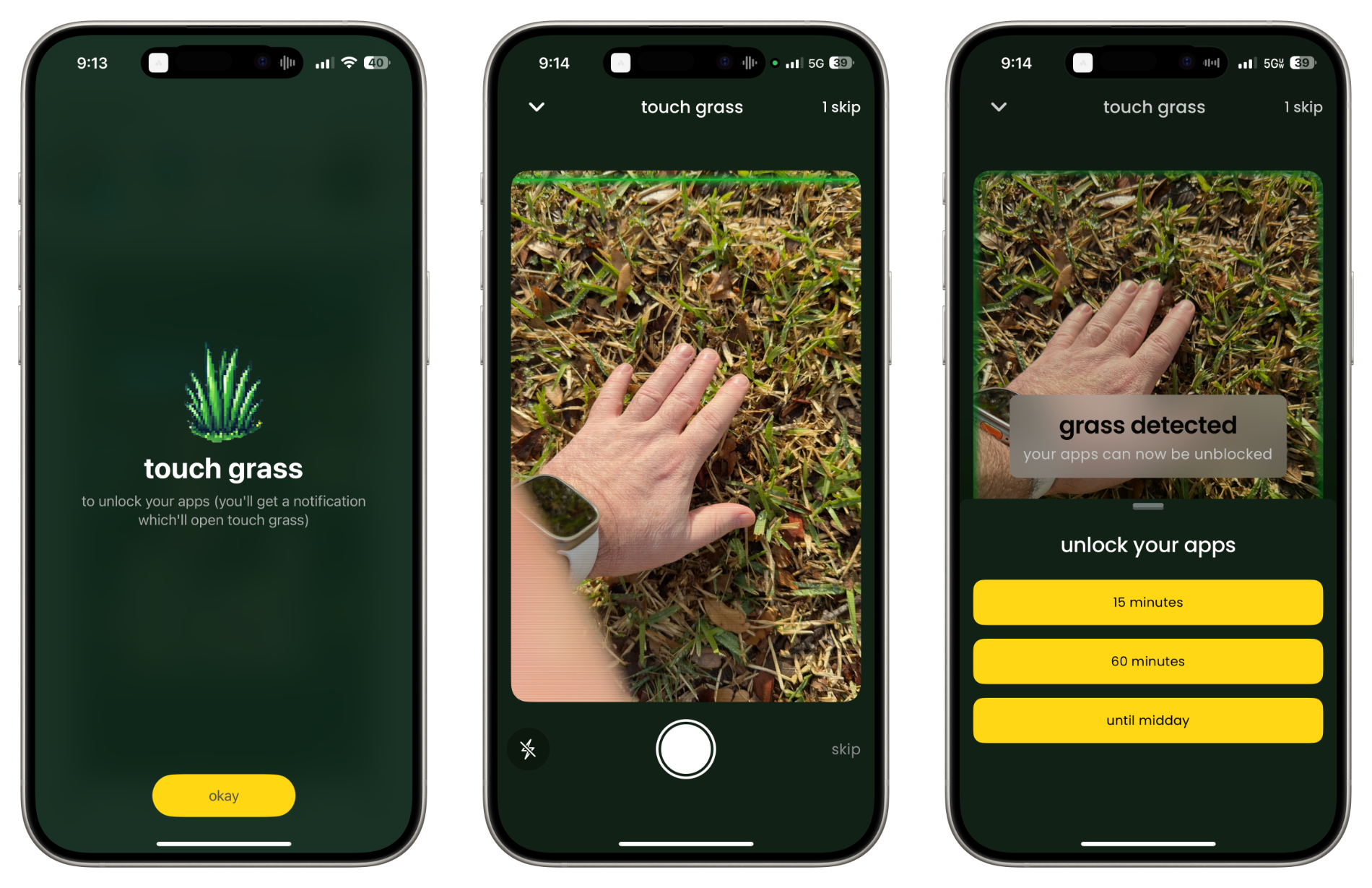 Move Away From Your Phone and End Mindless Doomscrolling With Touch Grass