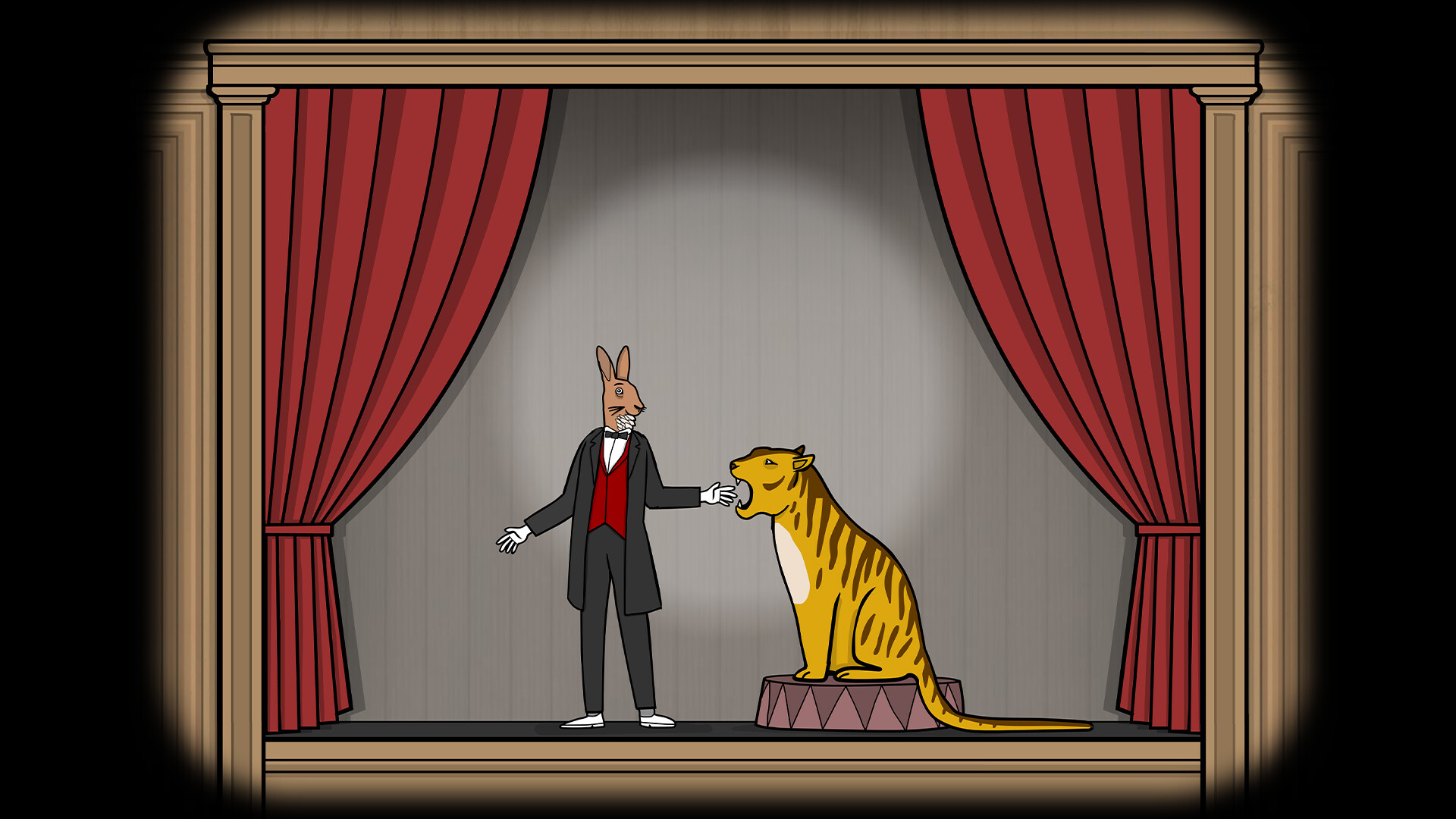 Celebrate a Decade of Rusty Lake With The Mr. Rabbit Magic Show